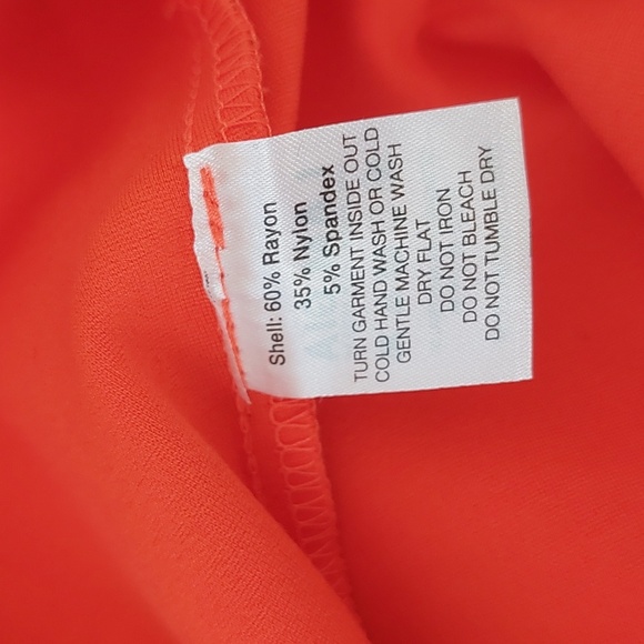 I.AM.GAI orange flared high rise pants - Picture 11 of 15